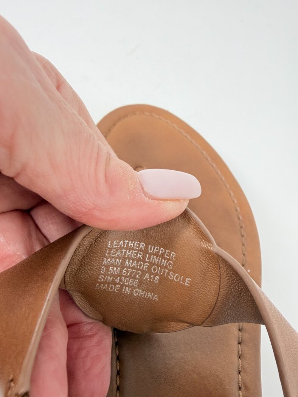 Tory Burch Cognac Sandals Size 9.5 - Picture 4 of 5